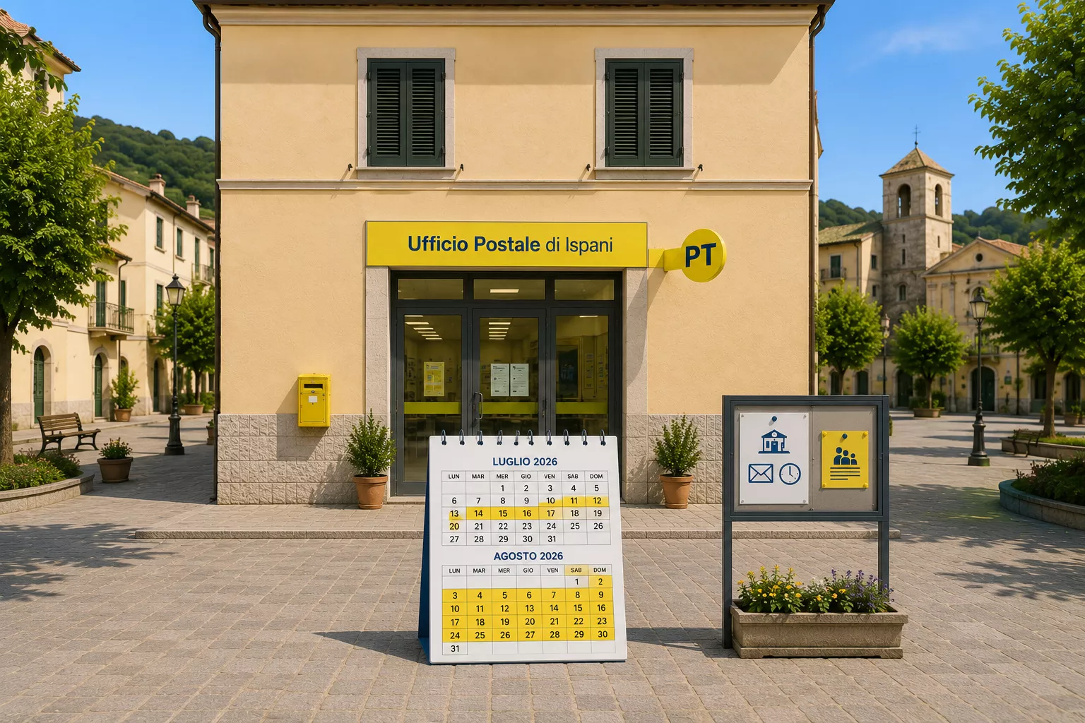 Rimodulazione estiva delle aperture dell’Ufficio Postale di Ispani